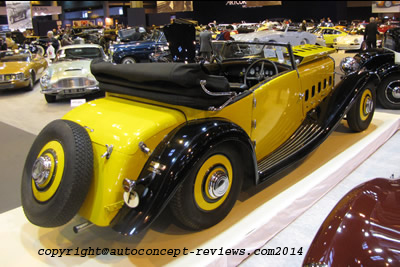 352 - 1933 Delage D8 S cabriolet Pourtout. Sold 949 720 € 